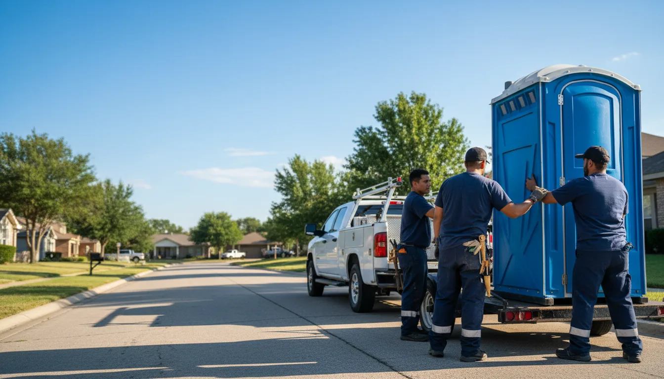 Portable Toilet Rental in Gillespie, IL near me